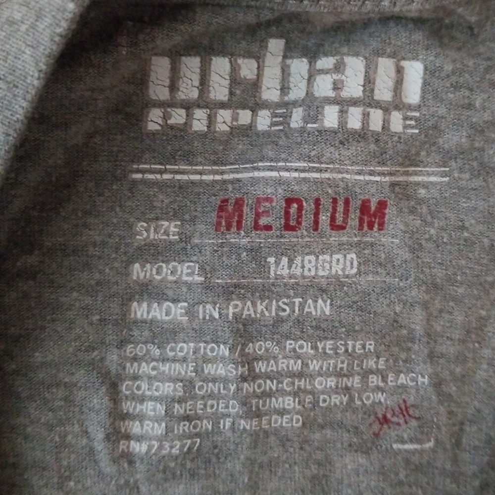 Grey solid T - Picture 2 of 2